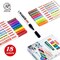 Oil-Based Paint Markers, Expert of Rock Painting, Extra Fine Point, 18 Colors, AP Certified. Permanent Ink & Waterproof, Works on Rock, Wood, Glass, Metal, Ceramic and more